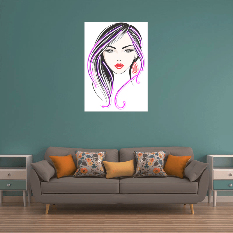 Fashion European and American Beauty LED neon sign product image