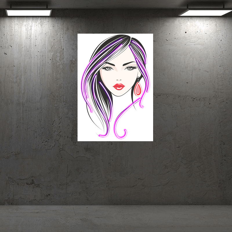 Fashion European and American Beauty LED neon sign product image