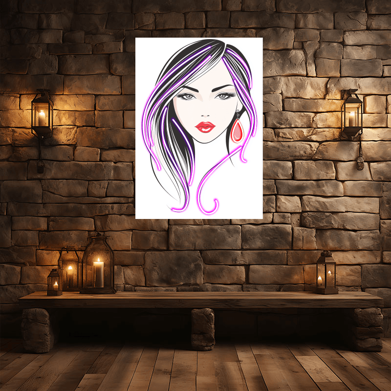 Fashion European and American Beauty LED neon sign by NeonCS