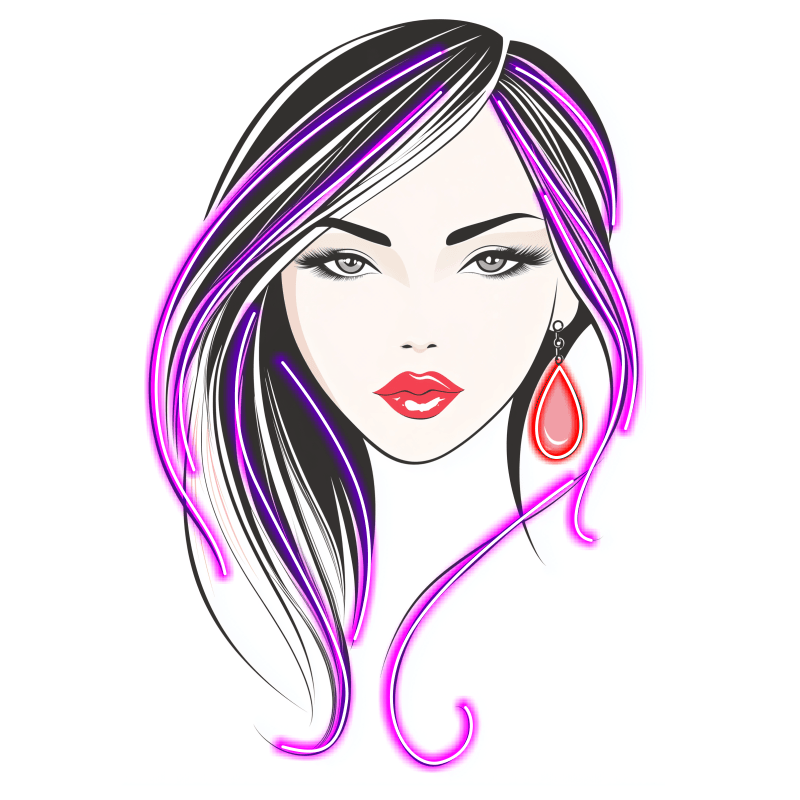 Fashion European and American Beauty LED neon sign product image