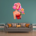 Art Painting Girls Japanese Anime LED neon sign product image