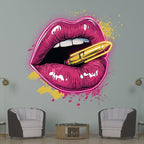Red Lips Lights - Contains Bullet LED neon sign product image