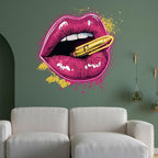 Red Lips Lights - Contains Bullet LED neon sign product image