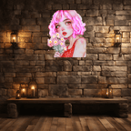 European and American Cartoon Beauties LED neon sign by NeonCS