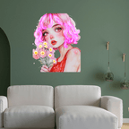 European and American Cartoon Beauties LED neon sign product image