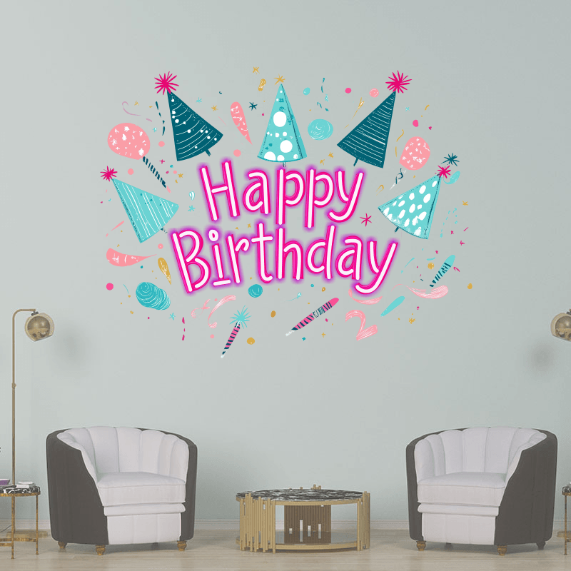 Happy Birthday - Festive Party Decor LED neon sign product image