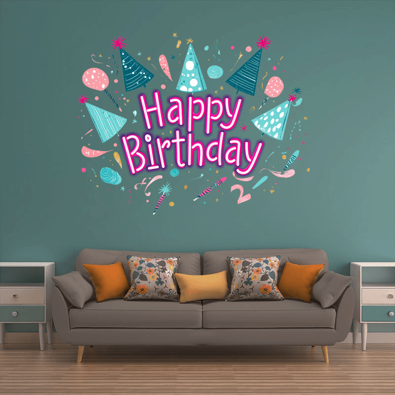 Happy Birthday - Festive Party Decor LED neon sign product image