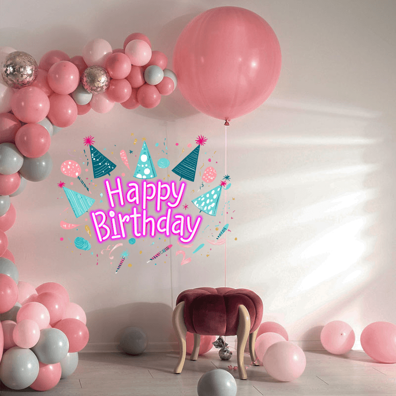 Happy Birthday - Festive Party Decor LED neon sign product image