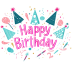 Happy Birthday - Festive Party Decor LED neon sign product image