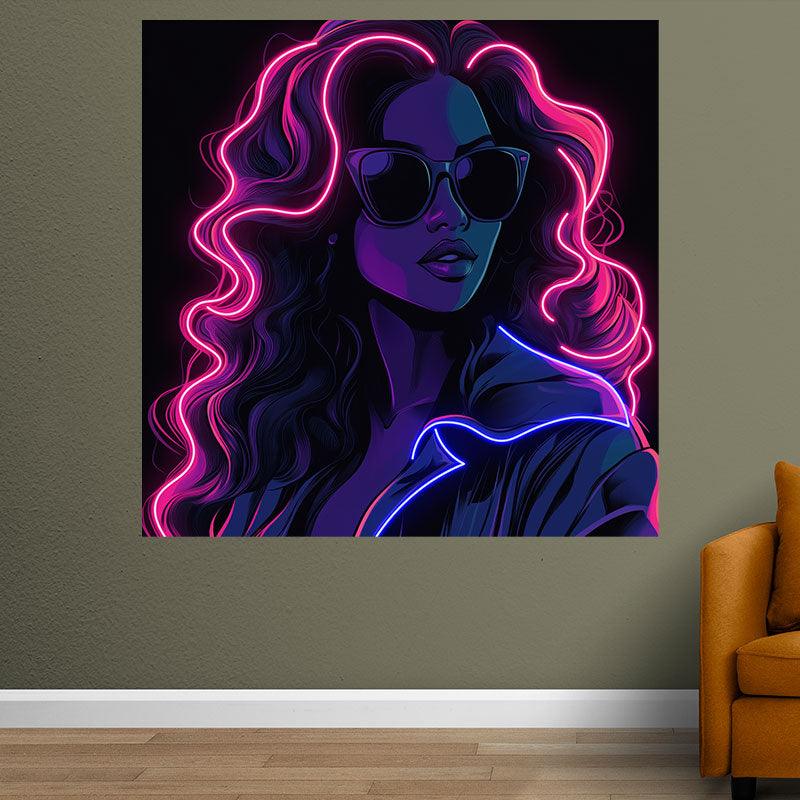Diablo Style Fashion Girl Light LED neon sign product image