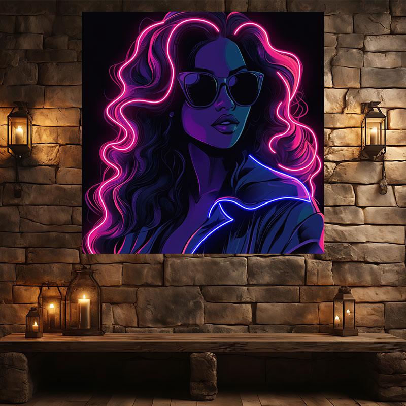 Diablo Style Fashion Girl Light LED neon sign product image