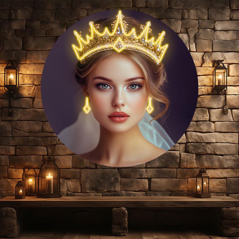 European and American Beauty Golden LED neon sign product image