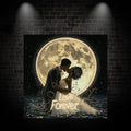 Romantic Bride and Groom Kissing LED neon sign by NeonCS