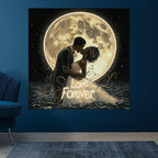 Romantic Bride and Groom Kissing LED neon sign product image