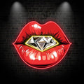 Glamorous Red Lips - Stunning Lip LED neon sign by NeonCS