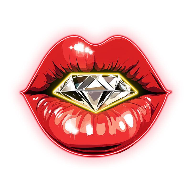 Glamorous Red Lips - Stunning Lip LED neon sign product image