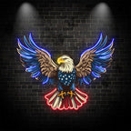 American Flag Eagle Spread Wings Decor LED neon sign by NeonCS