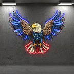 American Flag Eagle Spread Wings Decor LED neon sign product image