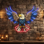 American Flag Eagle Spread Wings Decor LED neon sign product image