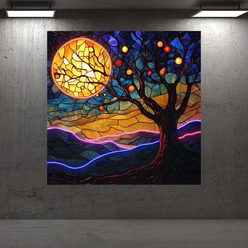 Oil Painting Style Square Photo Frame LED neon sign product image