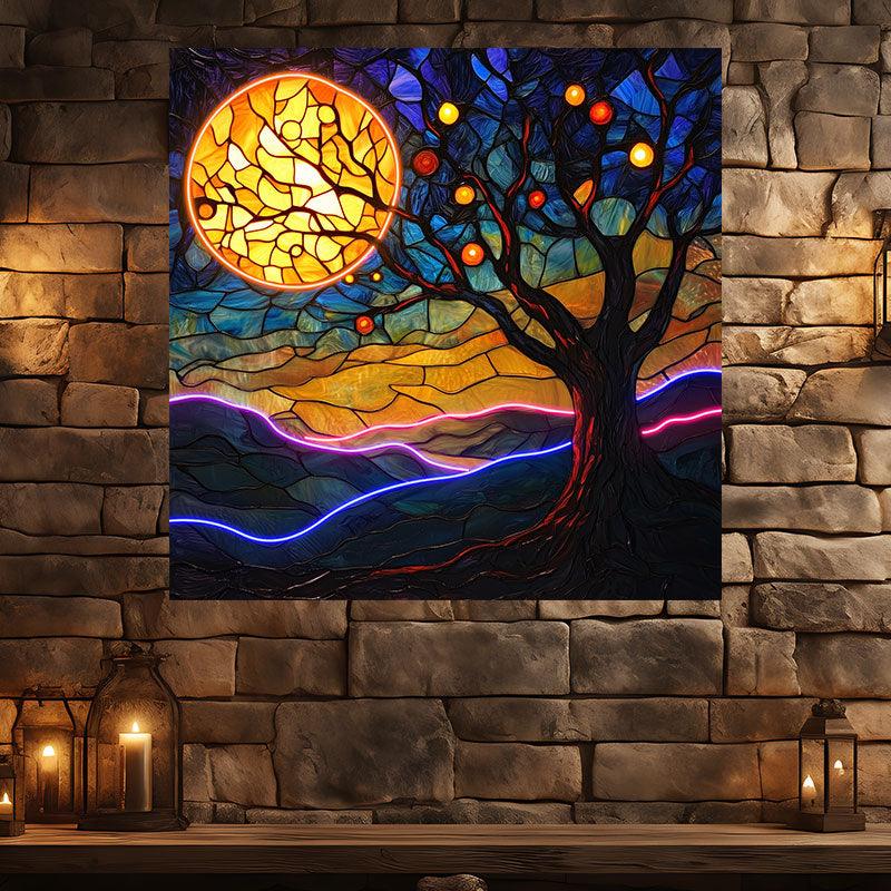 Oil Painting Style Square Photo Frame LED neon sign product image
