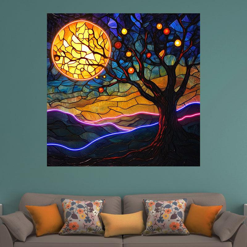 Oil Painting Style Square Photo Frame LED neon sign product image