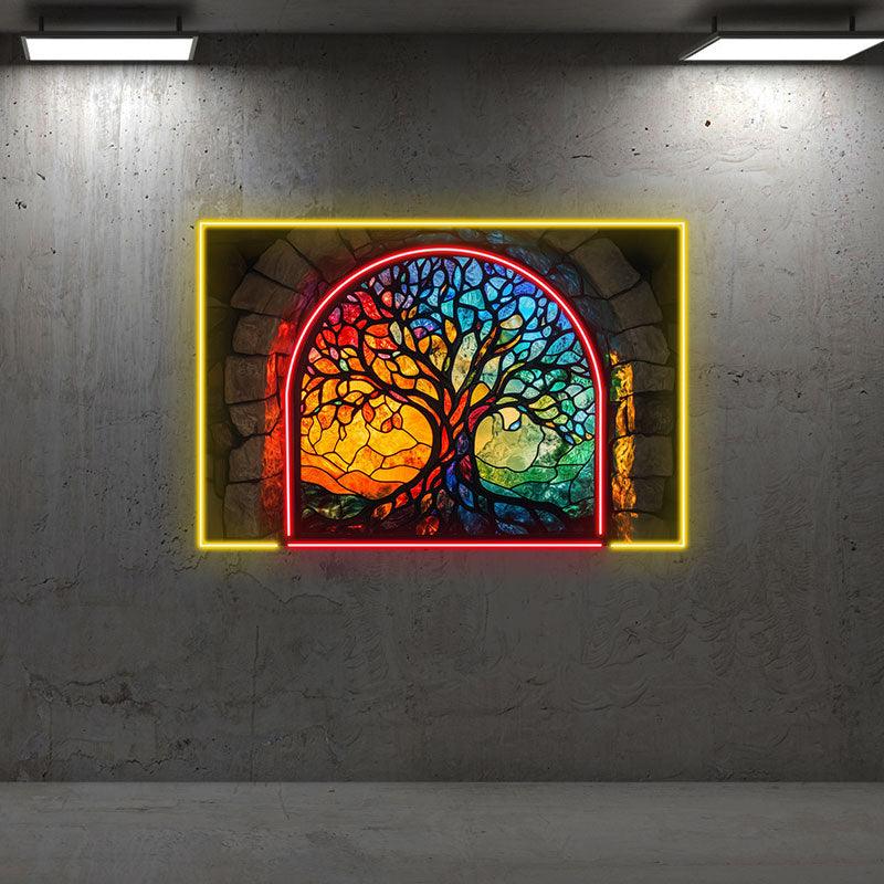 Creative Landscape Painting Neon LED LED neon sign product image