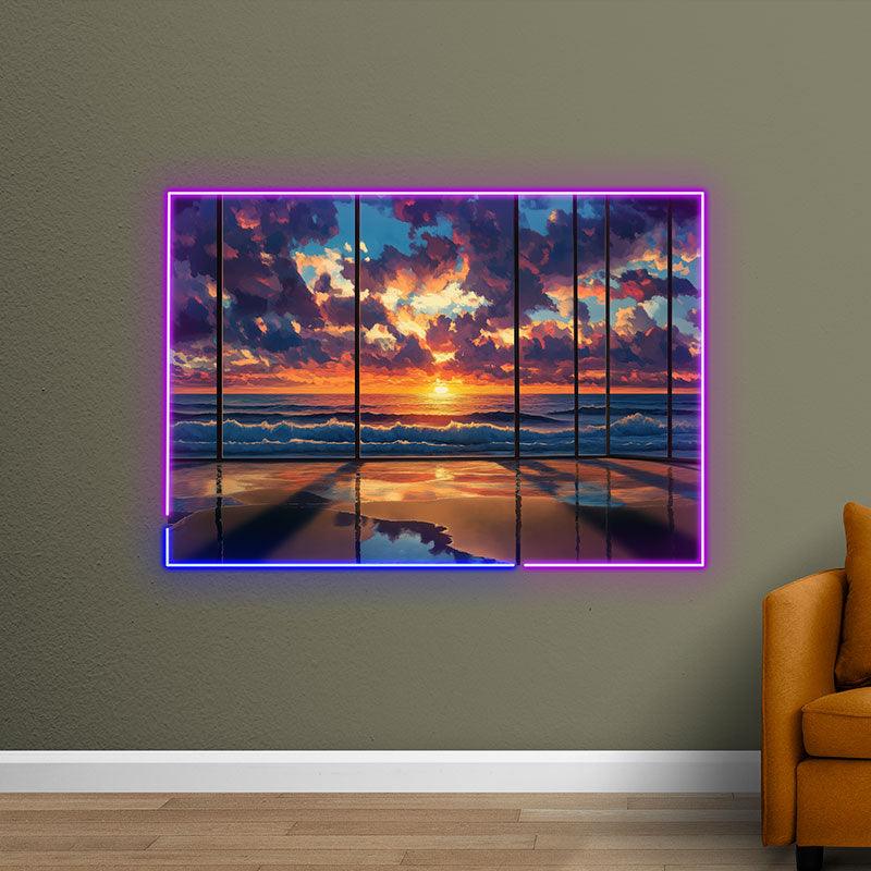 Creative Landscape Painting Neon LED LED neon sign product image