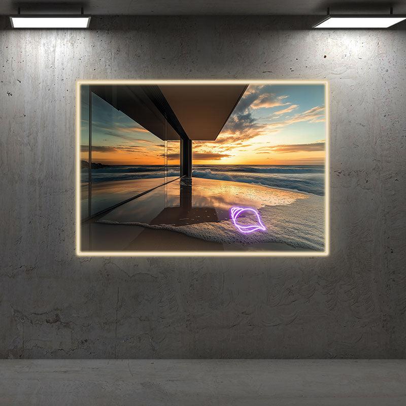 Creative Landscape Painting Neon LED LED neon sign product image
