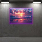 Creative Landscape Painting Neon LED LED neon sign product image