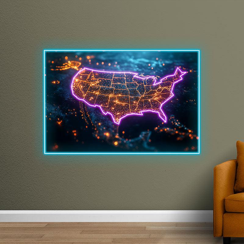 Creative Landscape Painting Neon LED LED neon sign product image
