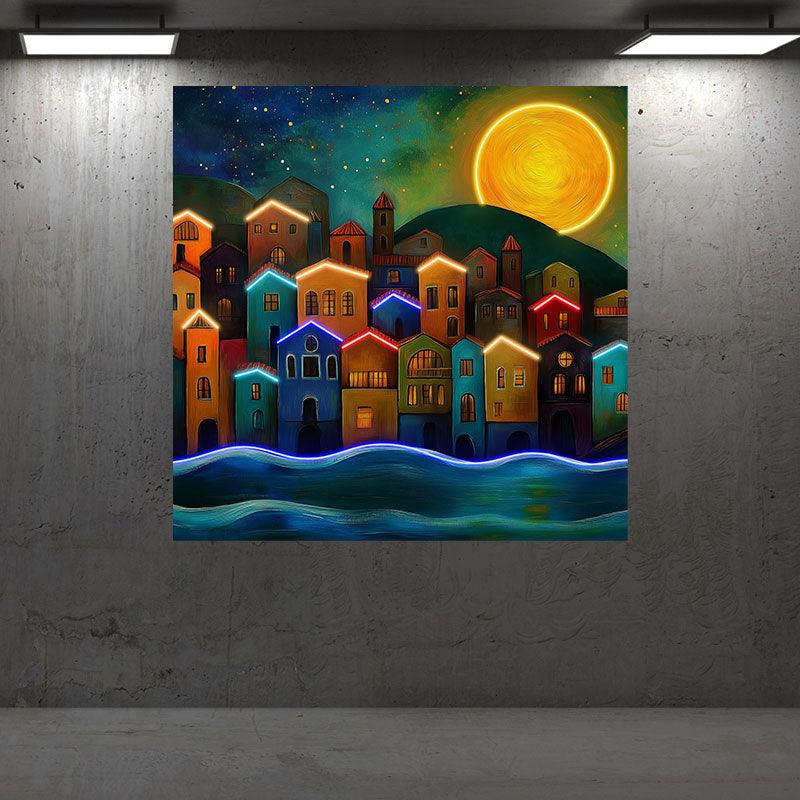 Creative Landscape Painting Neon LED LED neon sign product image
