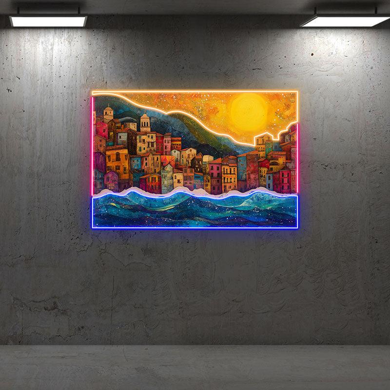 Creative Landscape Painting Neon LED LED neon sign product image