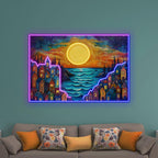 Creative Landscape Painting Neon LED LED neon sign product image