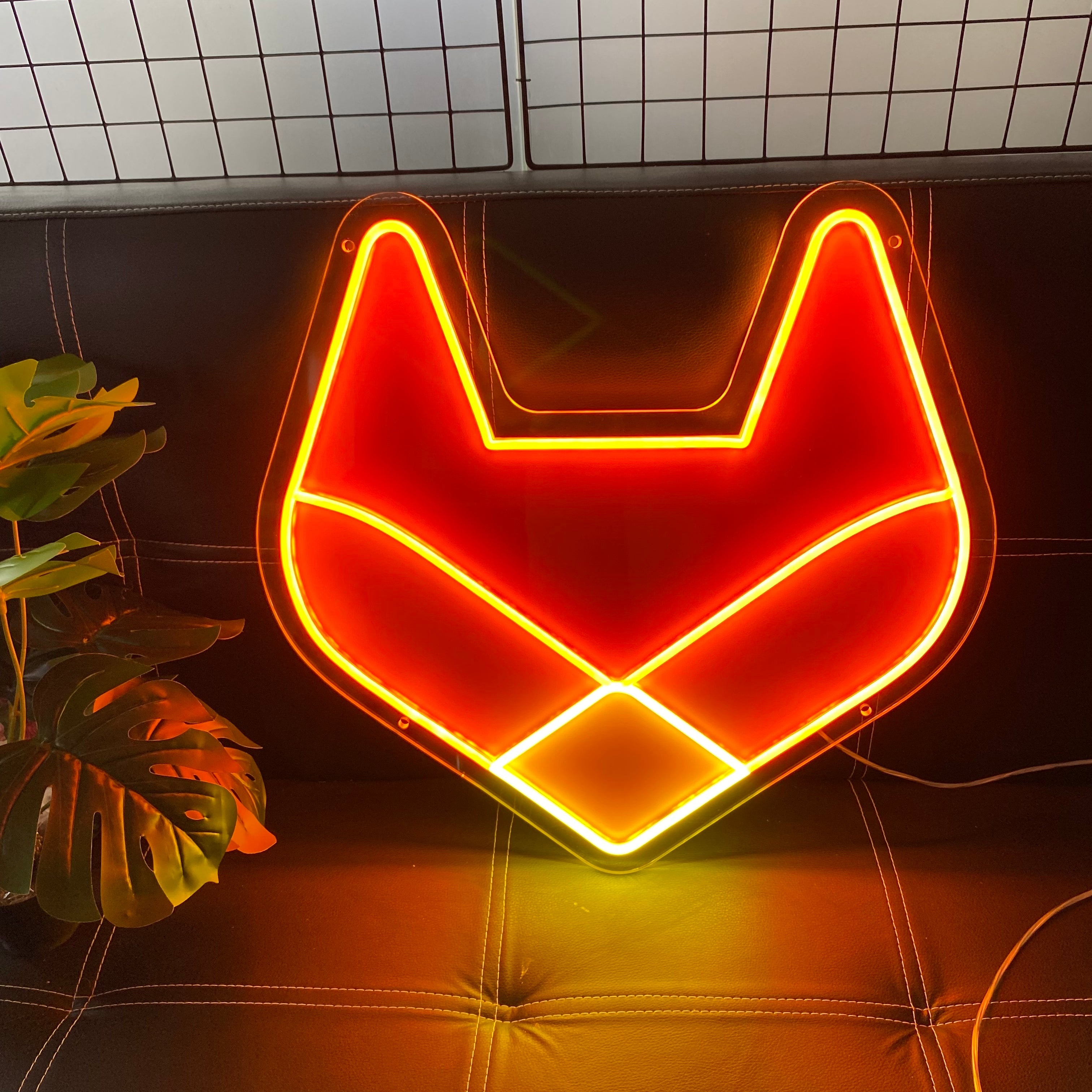 Custom Fox for Kids Room Decor LED neon sign by NeonCS