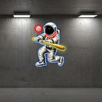 Astronaut Baseball Light - Unique LED LED neon sign product image