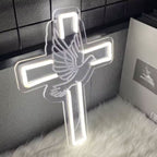 Cross Jesus Brighter Wall Decor for LED neon sign by NeonCS