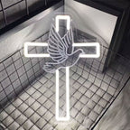 Cross Jesus Brighter Wall Decor for LED neon sign product image