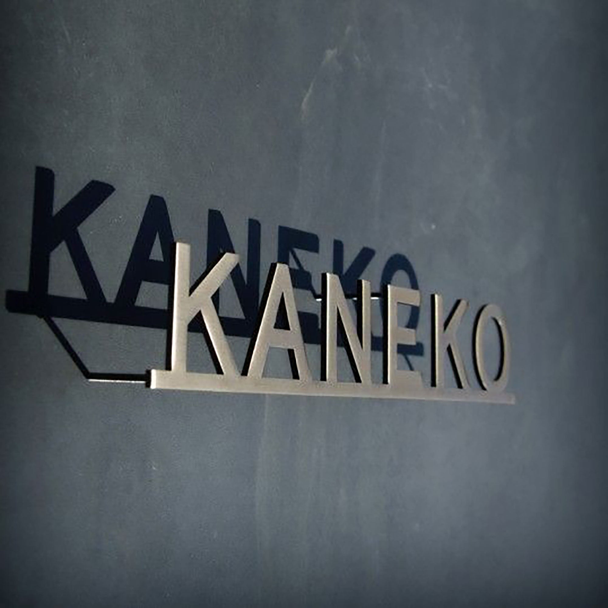 Gold Finish Durable Stud Mounted Signs LED neon sign by NeonCS