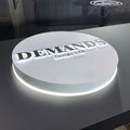 Commercial Custom Exterior Box Front LED neon sign by NeonCS