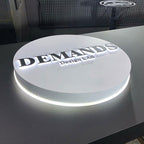 Commercial Custom Exterior Box Front LED neon sign by NeonCS