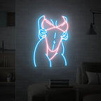 Sexy Woman Body Lady Female Body Bar LED neon sign product image