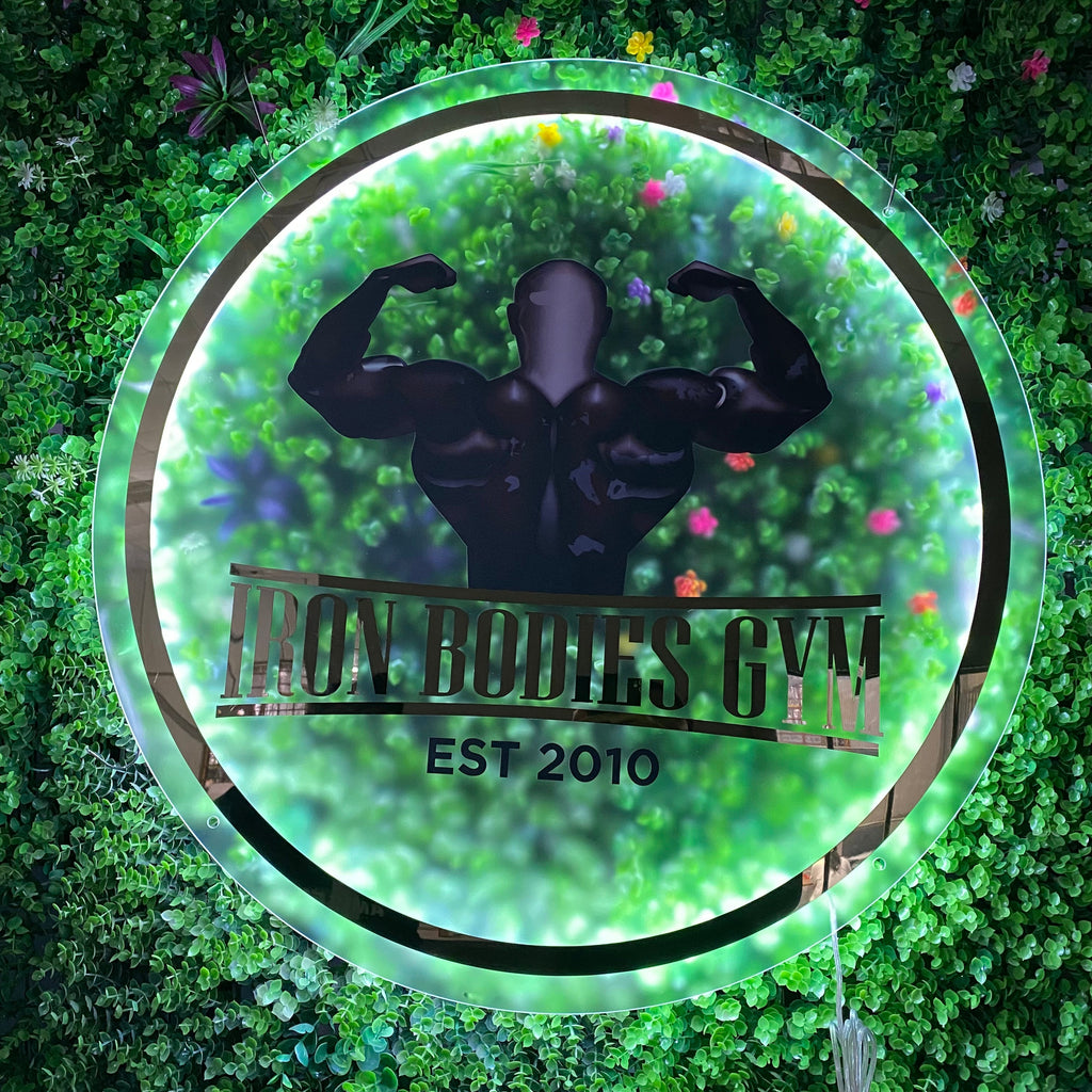 Custom Back Lit Acrylic Signs Business LED neon sign product image