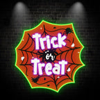 Creepy Spider Web Spooky LED LED neon sign by NeonCS