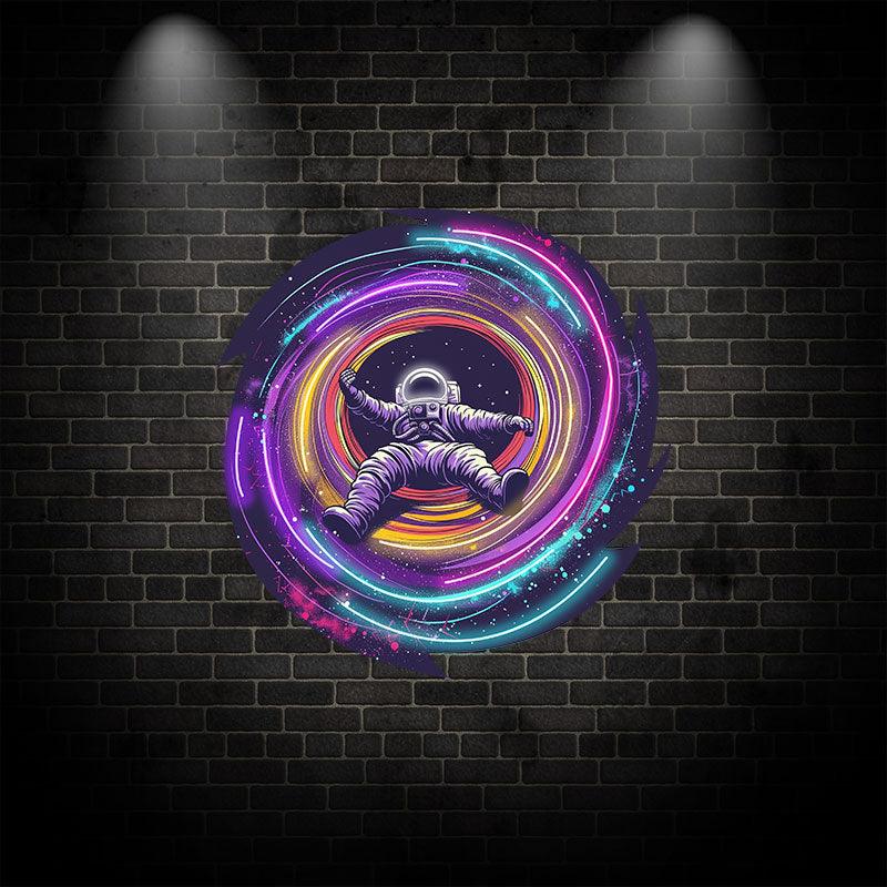 Galactic Adventure: Astronaut Light LED neon sign by NeonCS
