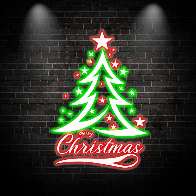 Holiday Cheer : Sparkling Christmas LED neon sign by NeonCS