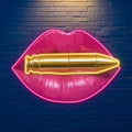 Hot Pink Lips Perfect for Wall Decor LED neon sign by NeonCS