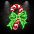 Good Wishes: Green Bow Tie Decorated LED neon sign by NeonCS