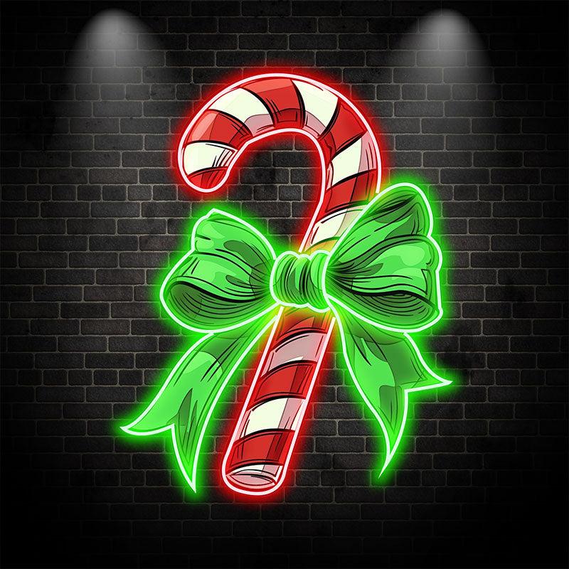 Good Wishes: Green Bow Tie Decorated LED neon sign by NeonCS