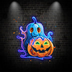 Pumpkin Good Friends Lights Holiday LED neon sign by NeonCS